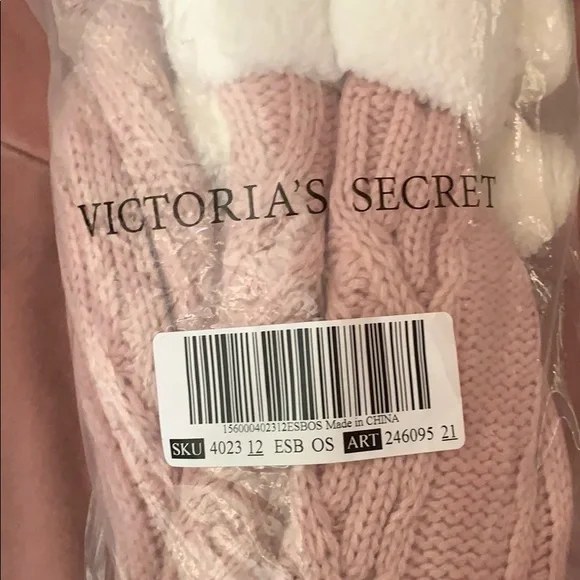 PINK knit socks - Picture 5 of 5